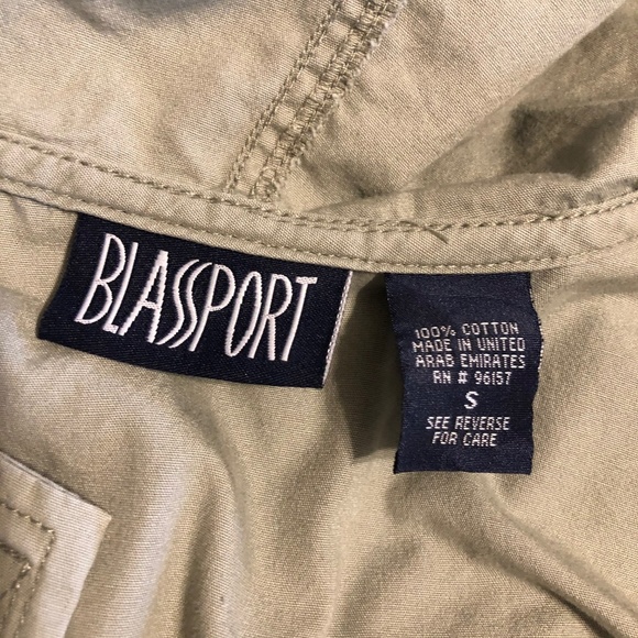 Vintage Sage Green Blassport Utility Jacket - Picture 8 of 8